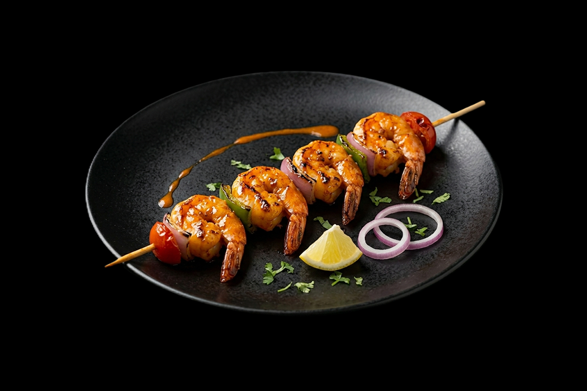 King Prawn Shashlick (Tandoori)